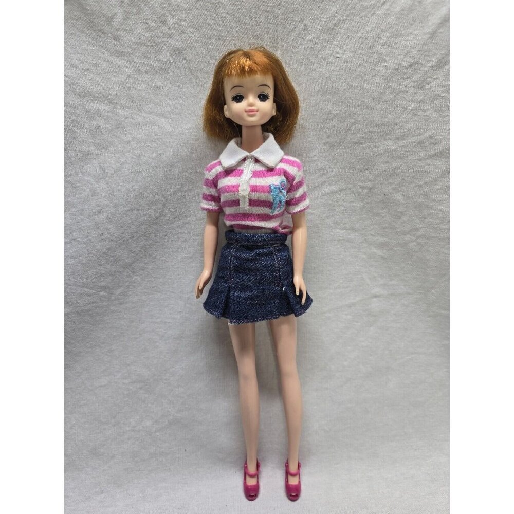 Mimi Doll Korea Fashion Doll Mimi World Anime- Short Bob Cut Ginger Hair